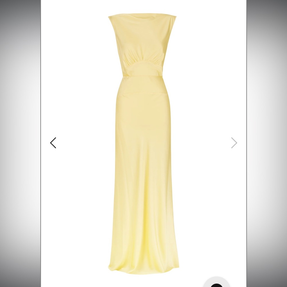 CLARA BIAS DRESS BUTTER